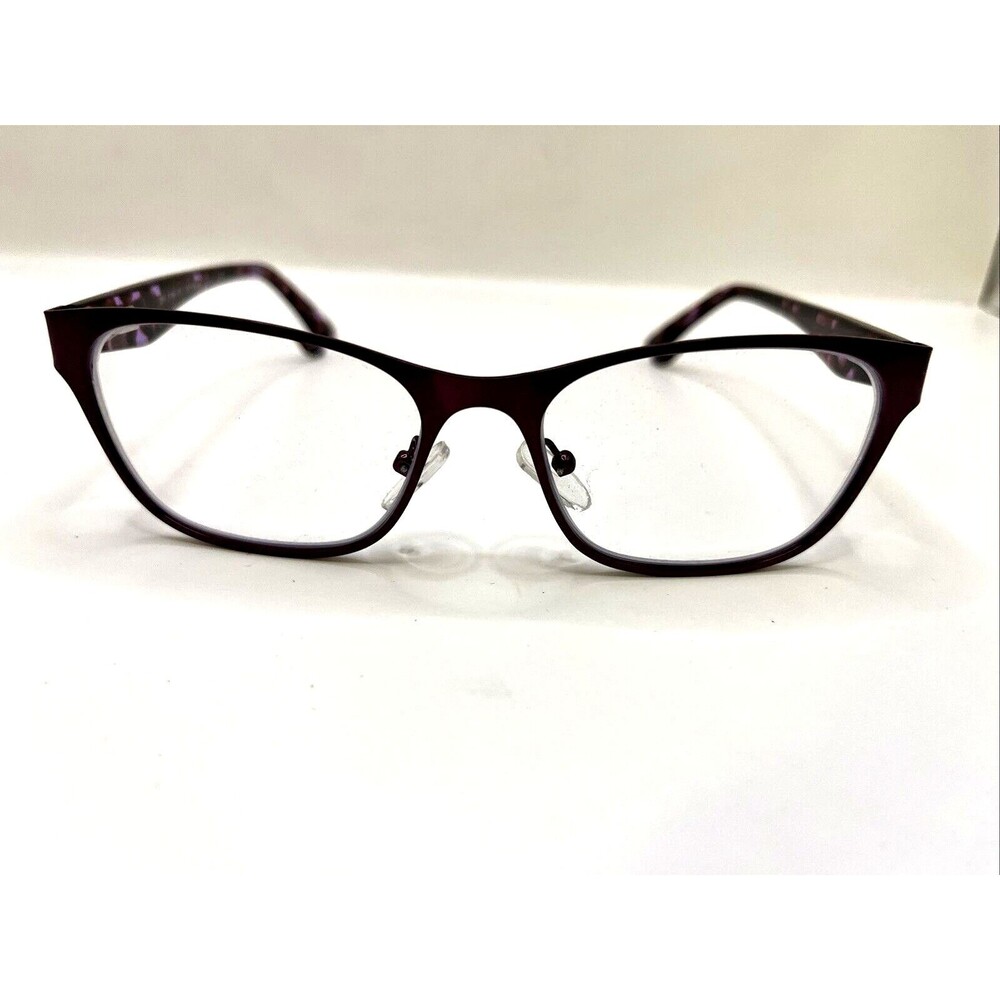WM 5104 Eyeglasses PU Designer Frames Only Purple 52-16-140